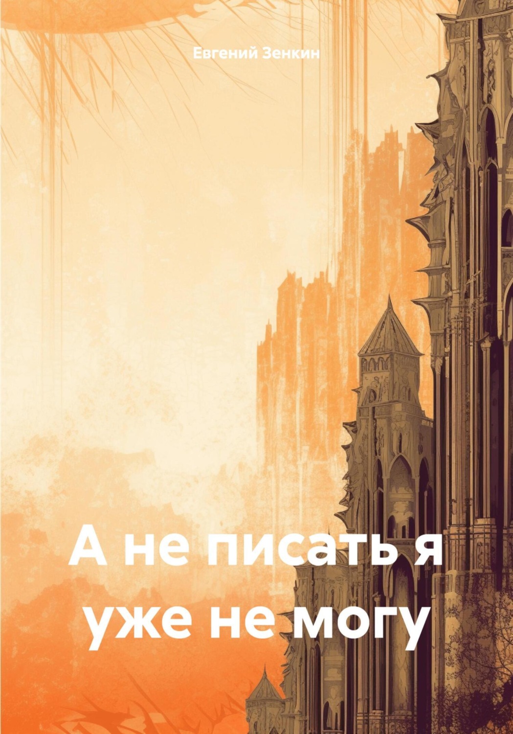 Обложка книги «А не писать я уже не могу»