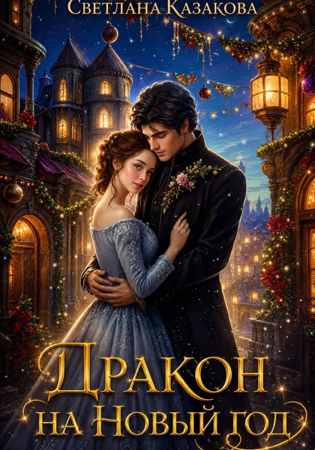 Обложка книги «Дракон на Новый год»