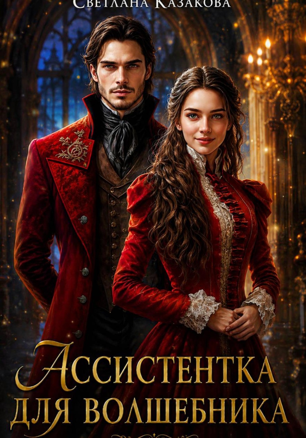Обложка книги «Ассистентка для волшебника»