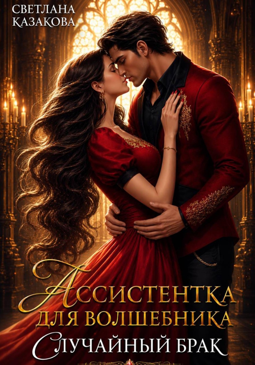 Обложка книги «Ассистентка для волшебника. Случайный брак»