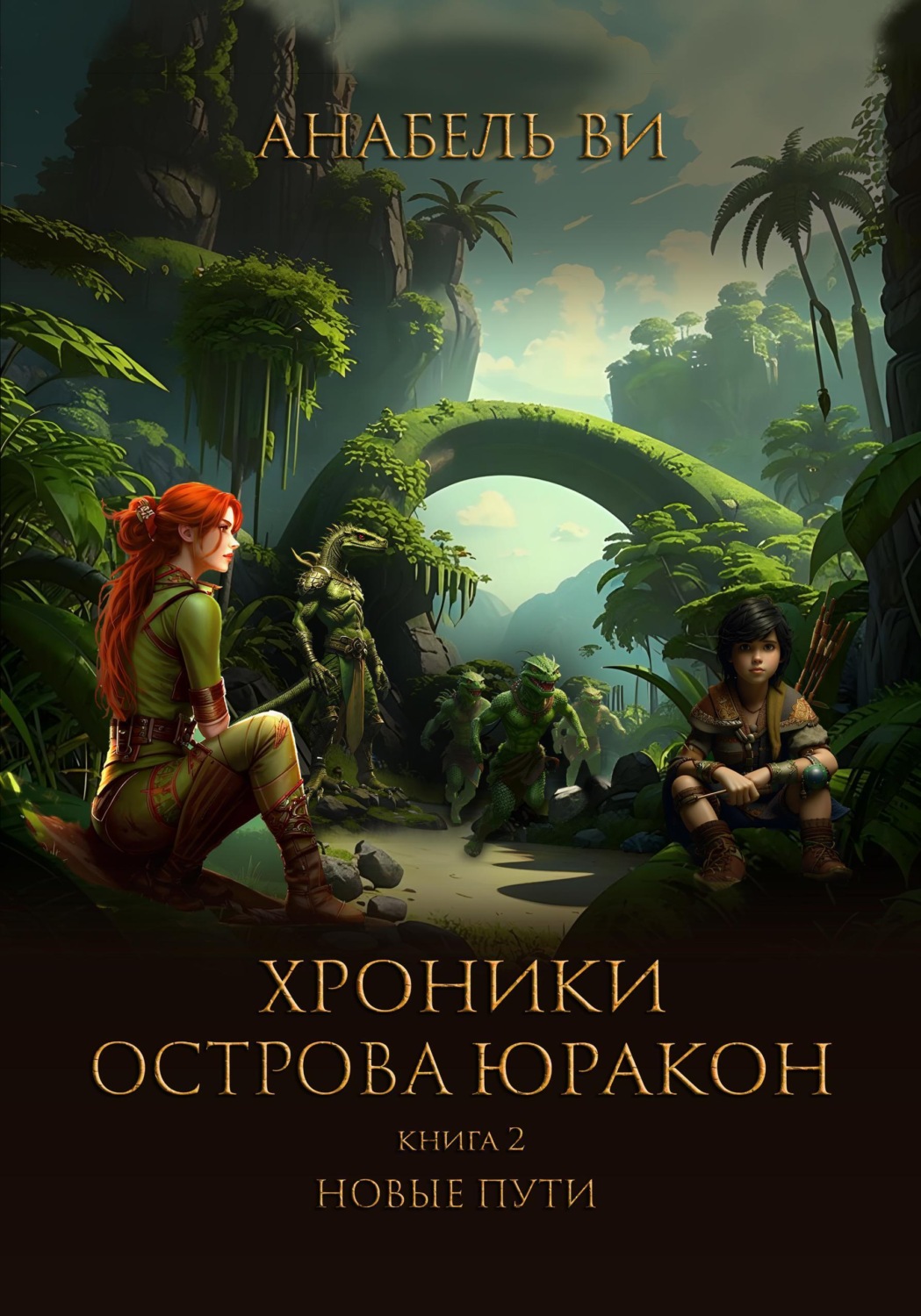 Обложка книги «Хроники острова Юракон. Книга 2. Новые пути»