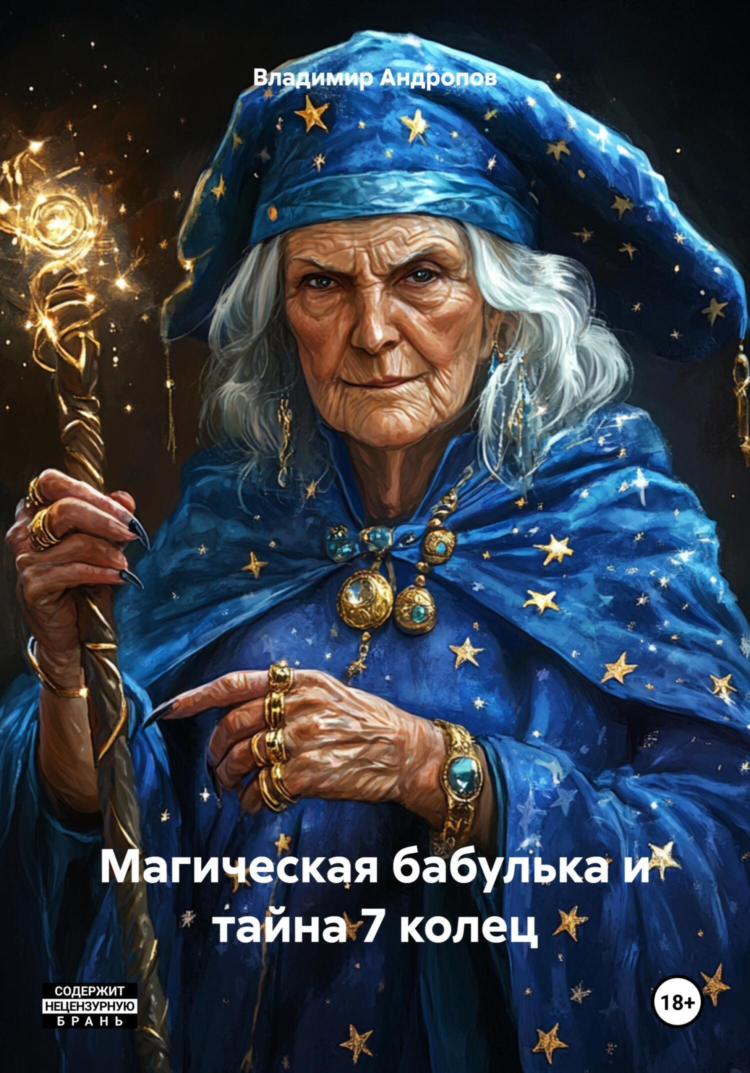 Обложка книги «Магическая бабулька и тайна 7 колец»