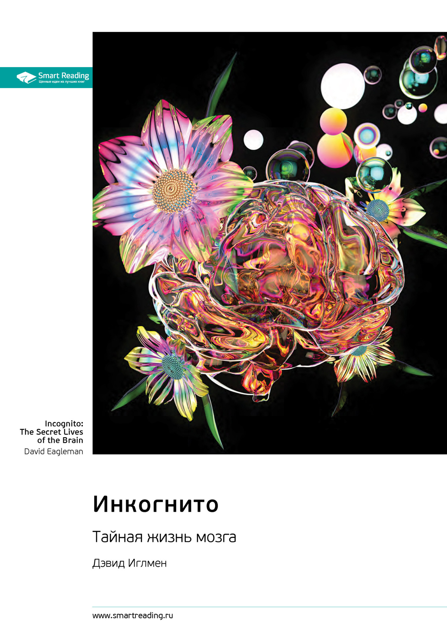 Обложка книги «Инкогнито. Тайная жизнь мозга. Дэвид Иглмен. Саммари»