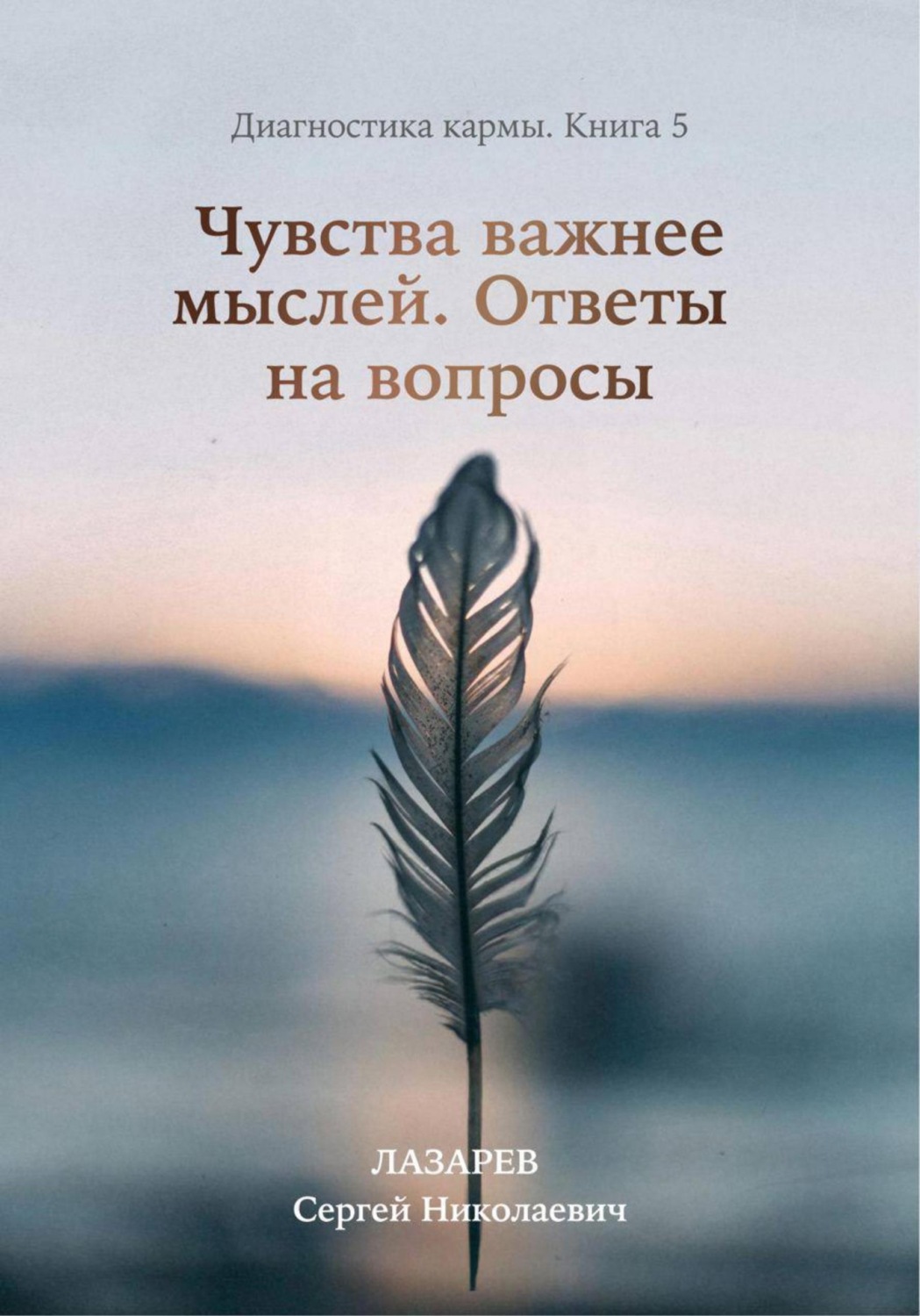 Обложка книги «Диагностика кармы. Книга пятая. Ответы на вопросы.»