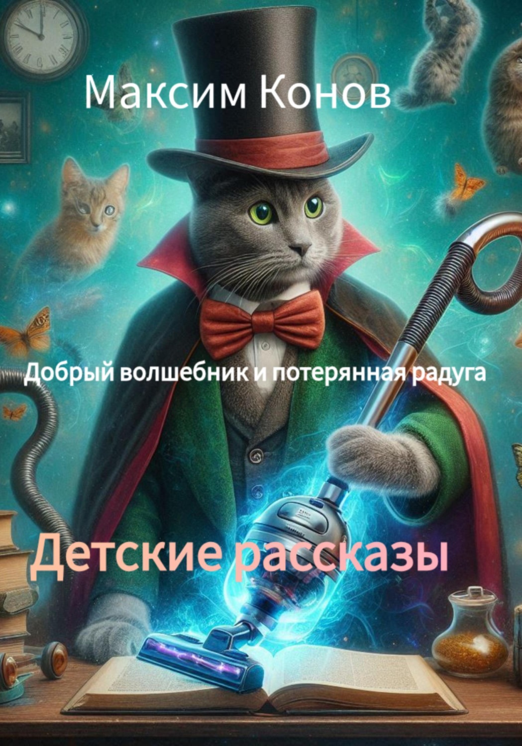Обложка книги «Добрый волшебник и потерянная радуга»