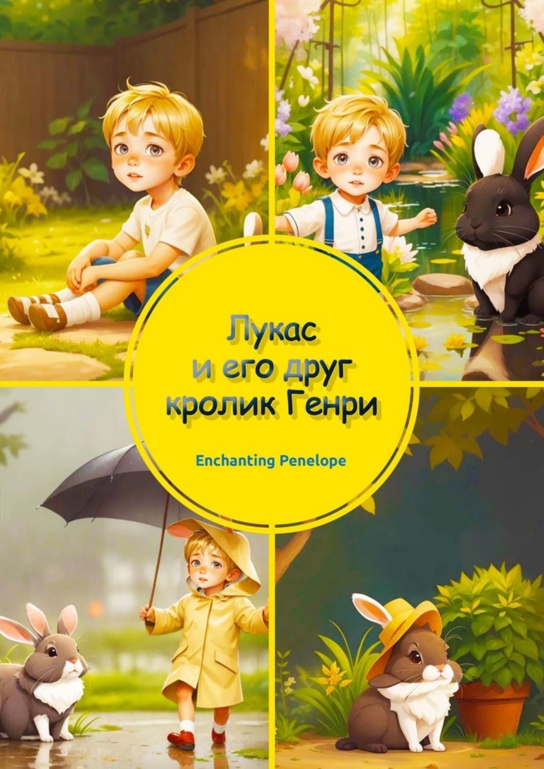 Обложка книги «Лукас и его друг кролик Генри»
