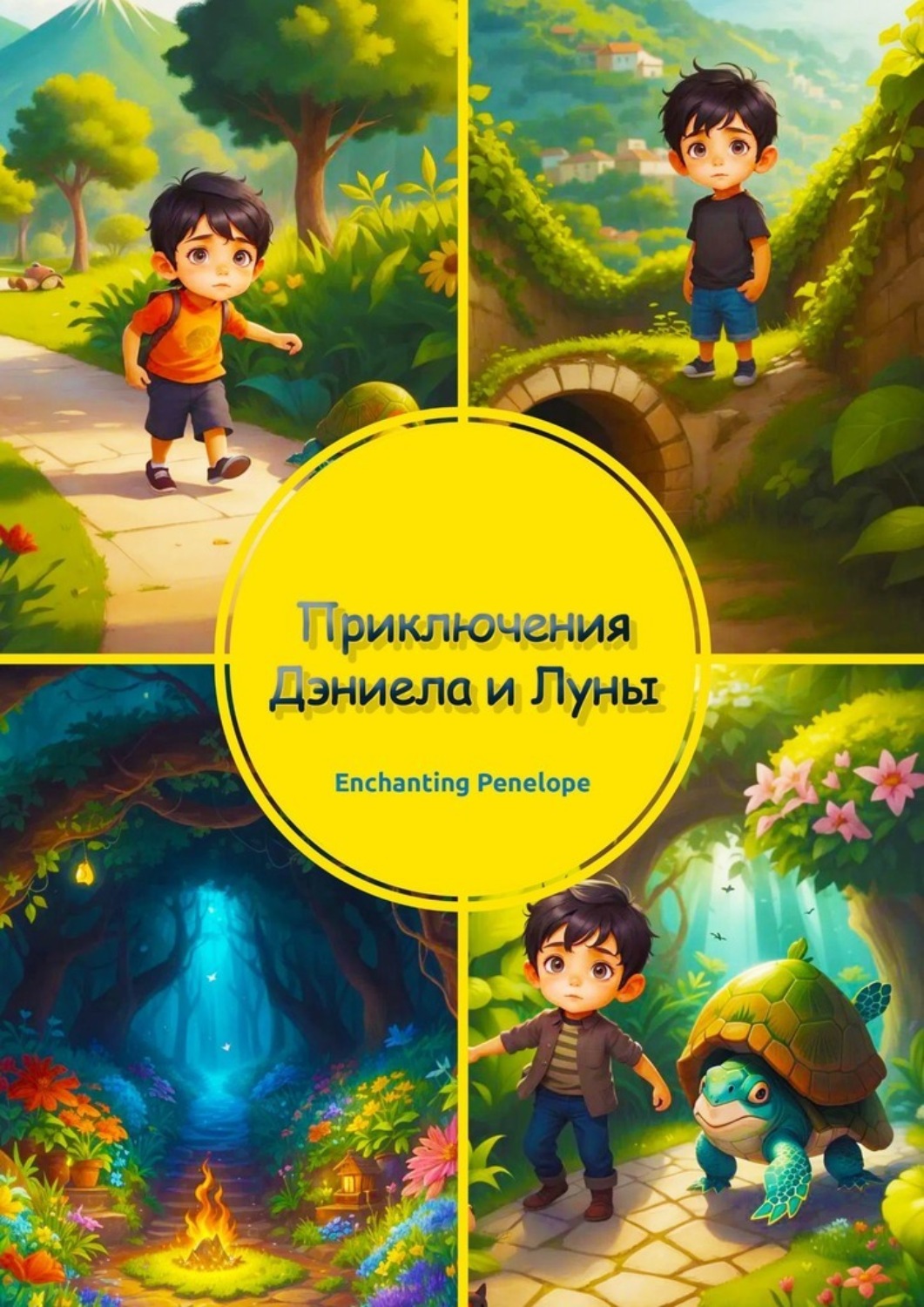 Обложка книги «Приключения Дэниела и Луны»