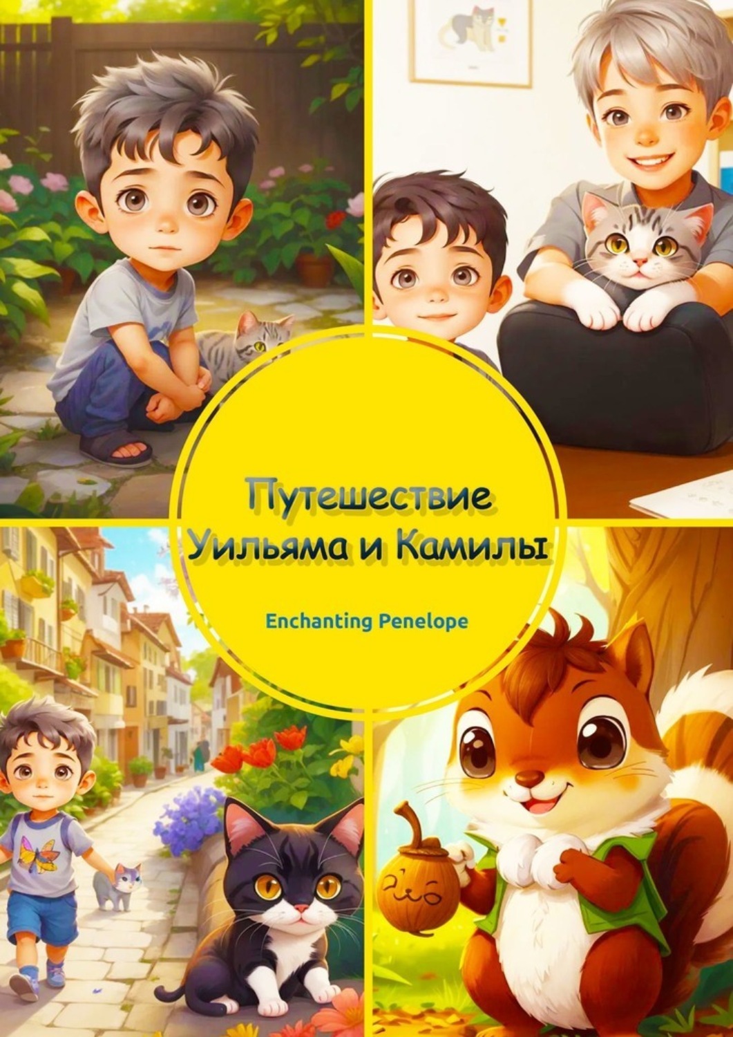 Обложка книги «Путешествие Уильяма и Камилы»