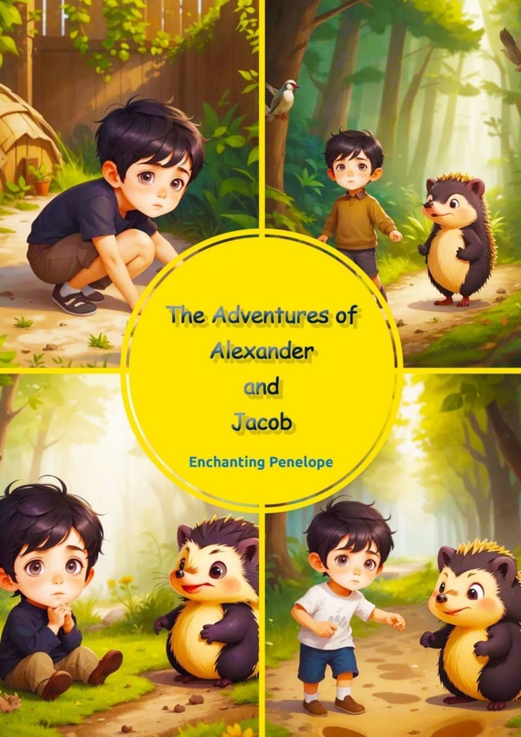 Обложка книги «The Adventures of Alexander and Jacob»