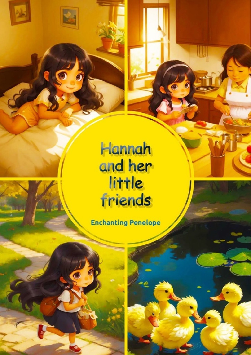 Обложка книги «Hannah and her little friends»