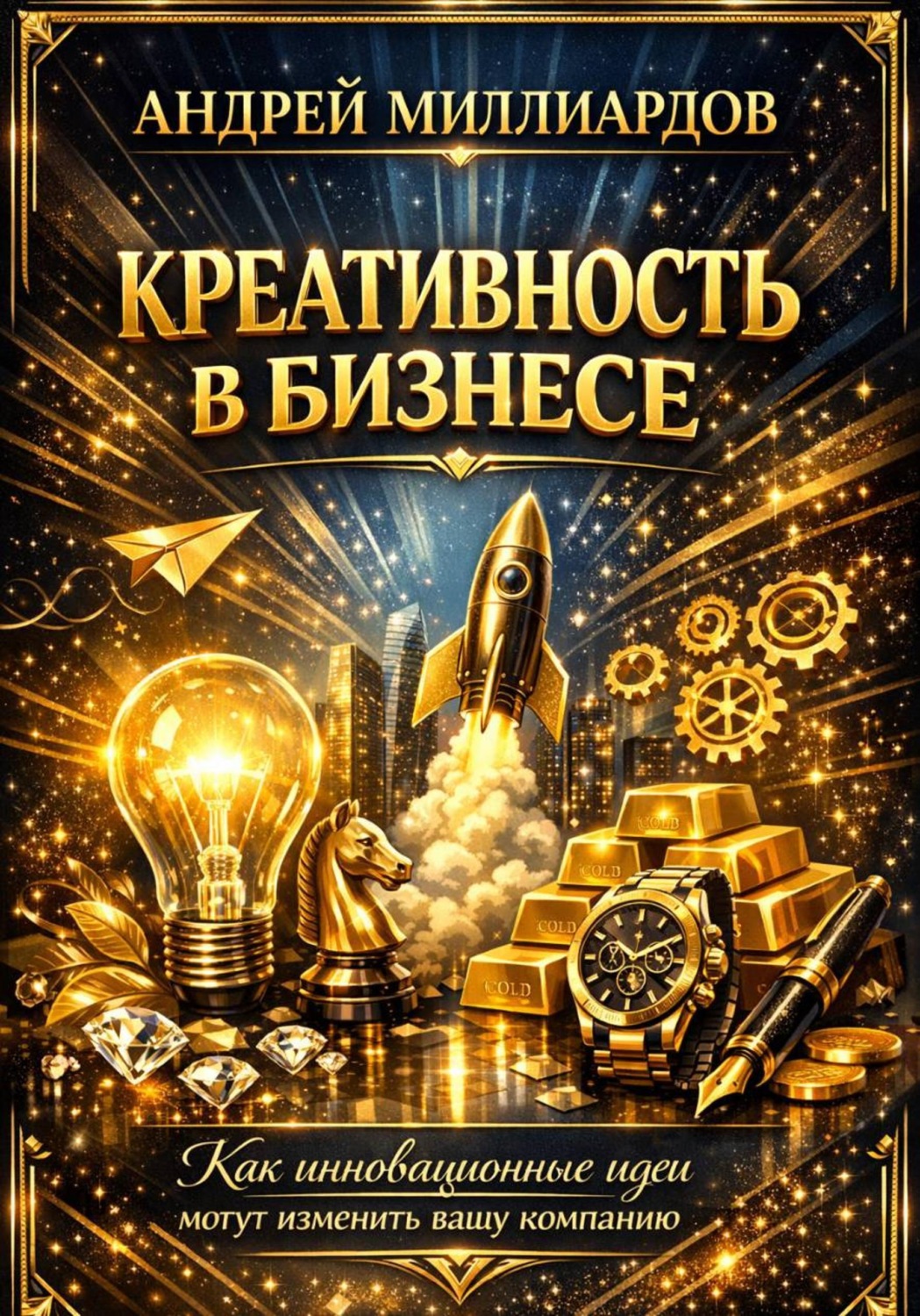 Обложка книги «Креативность в бизнесе. Как инновационные идеи могут изменить вашу компанию»