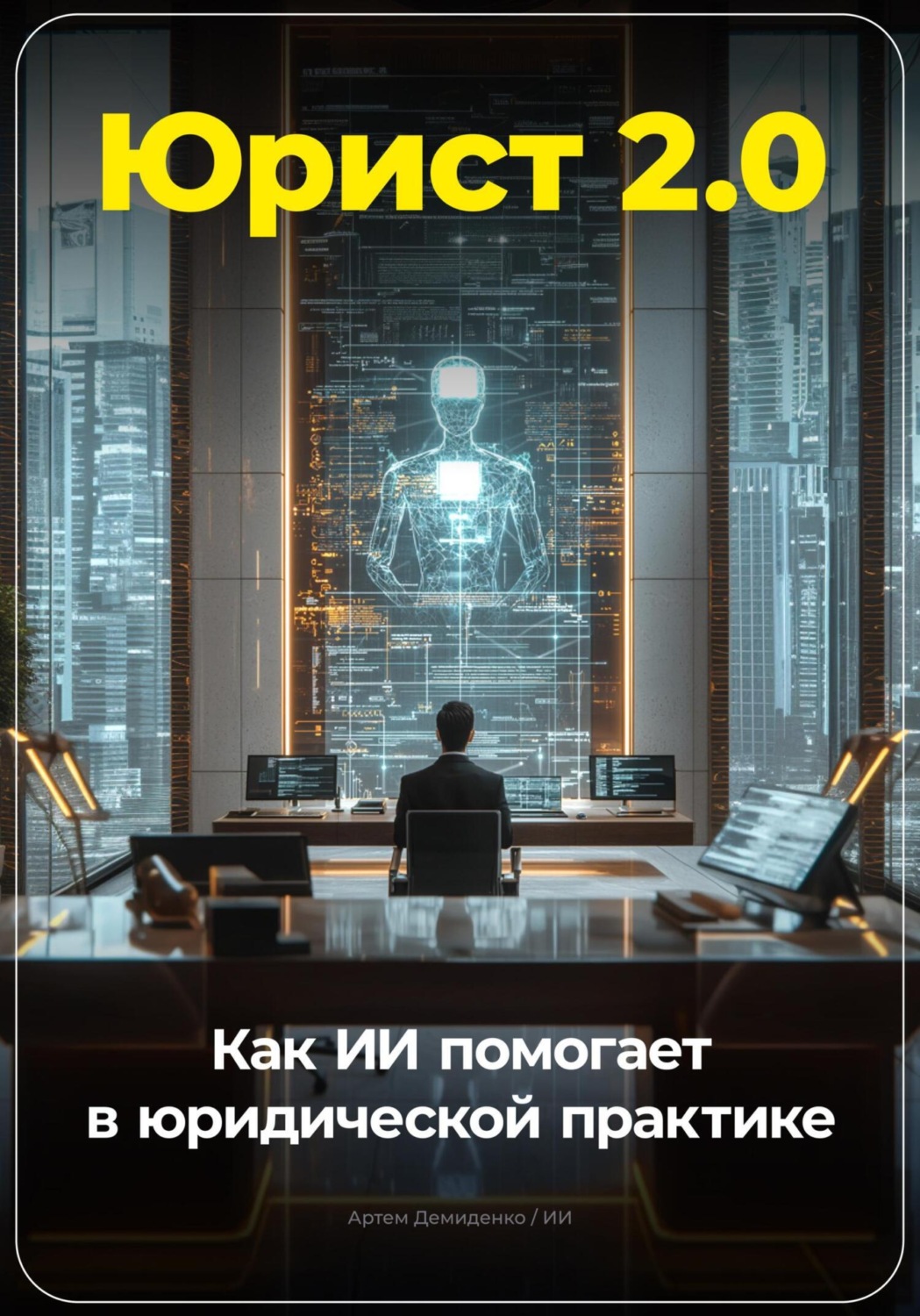 Обложка книги «Юрист 2.0: Как ИИ помогает в юридической практике»