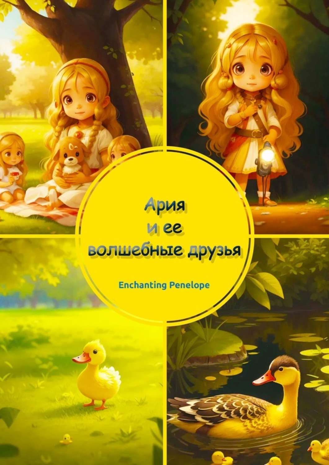 Обложка книги «Ария и ее волшебные друзья»