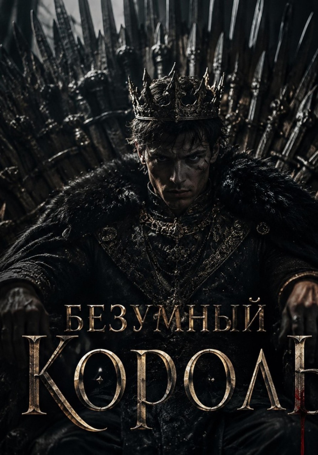 Обложка книги «Безумный король»