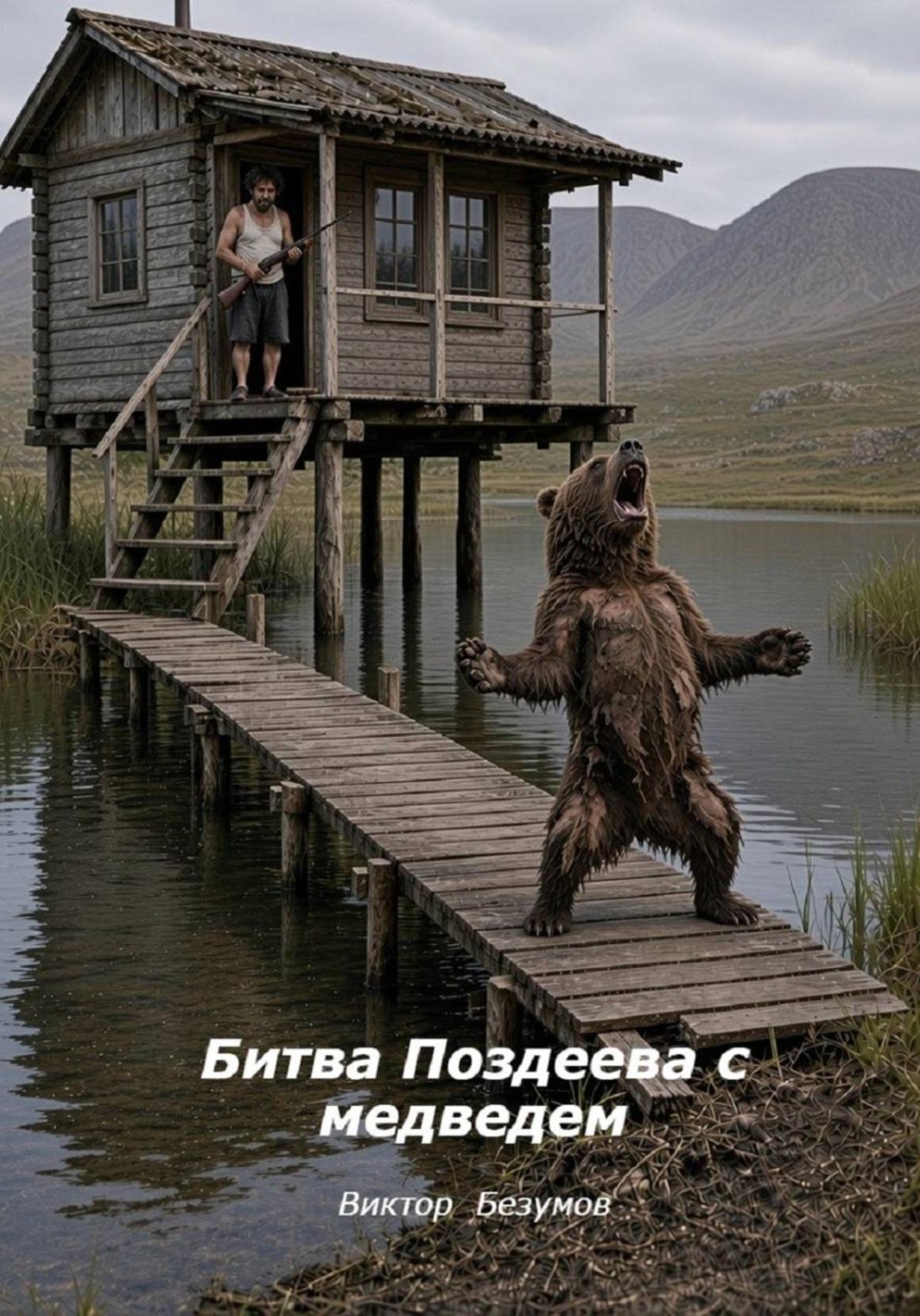 Обложка книги «Битва Поздеева с медведем»