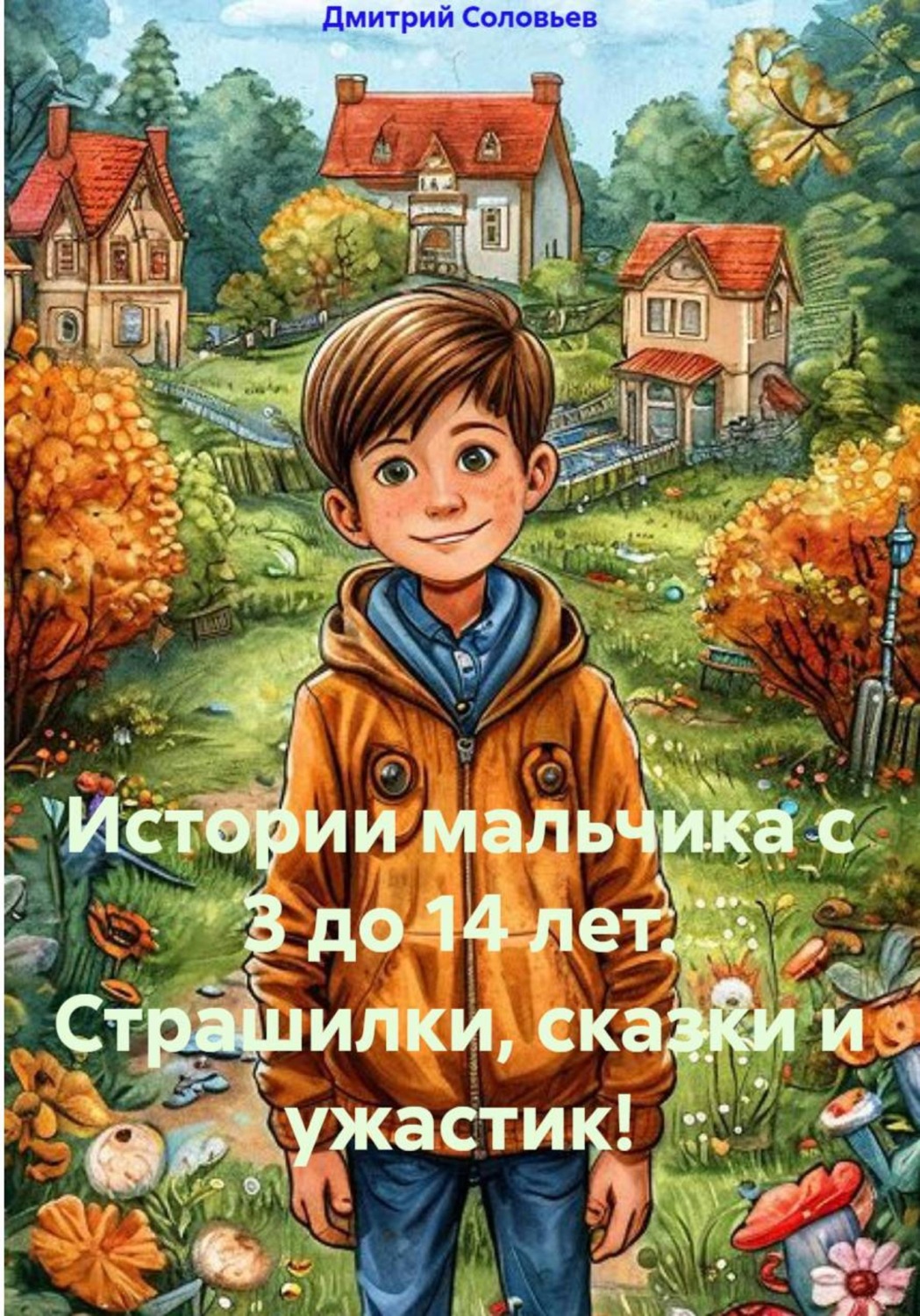 Обложка книги «Истории мальчика с 3 до 14 лет. Страшилки, сказки и ужастик!»