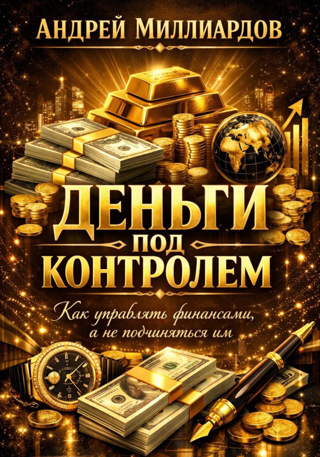 Обложка книги «Деньги под контролем. Как управлять финансами, а не подчиняться им»
