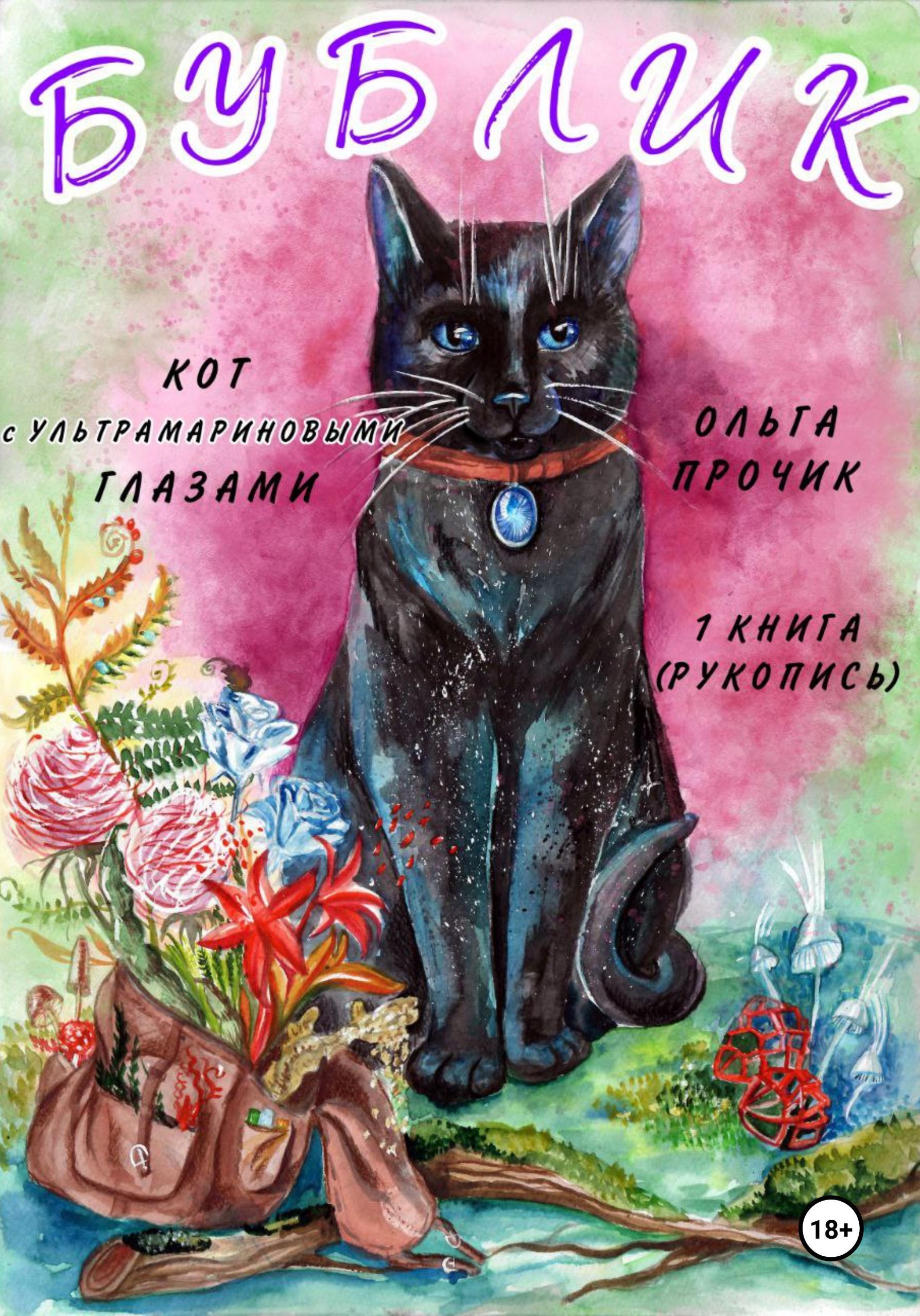 Обложка книги «Бублик. Кот с ультрамариновыми глазами. Книга 1»