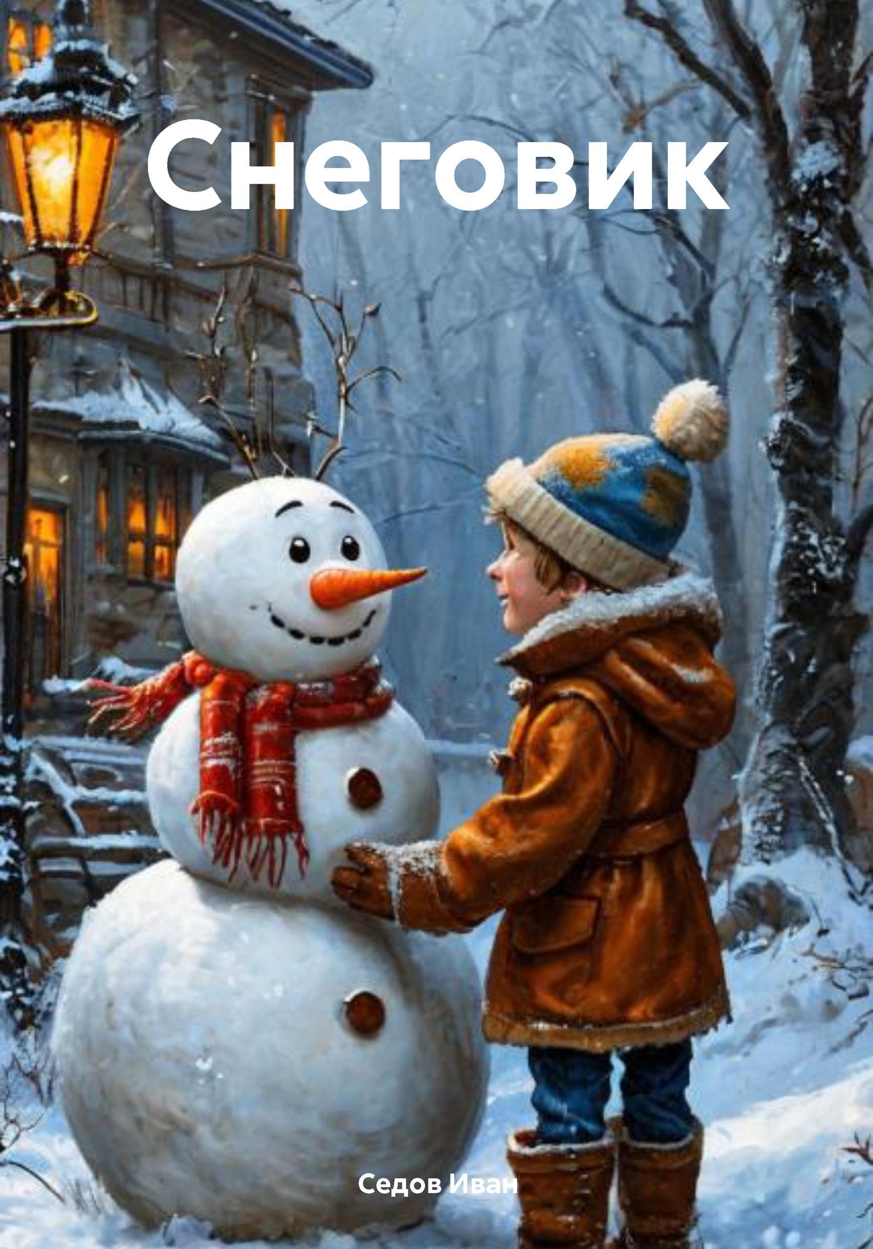 Обложка книги «Снеговик»