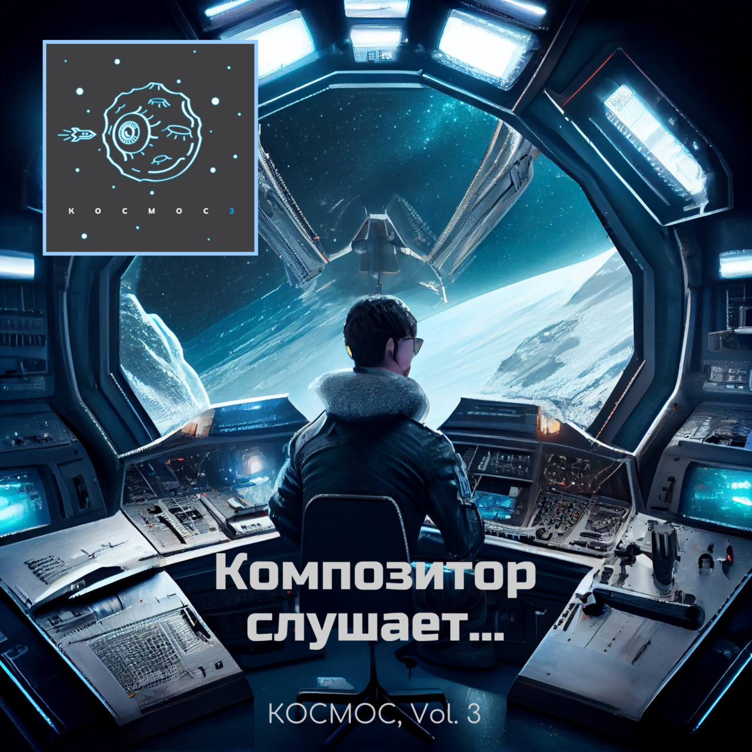 Обложка книги «Композитор слушает... Сборник КОСМОС vol. 3»