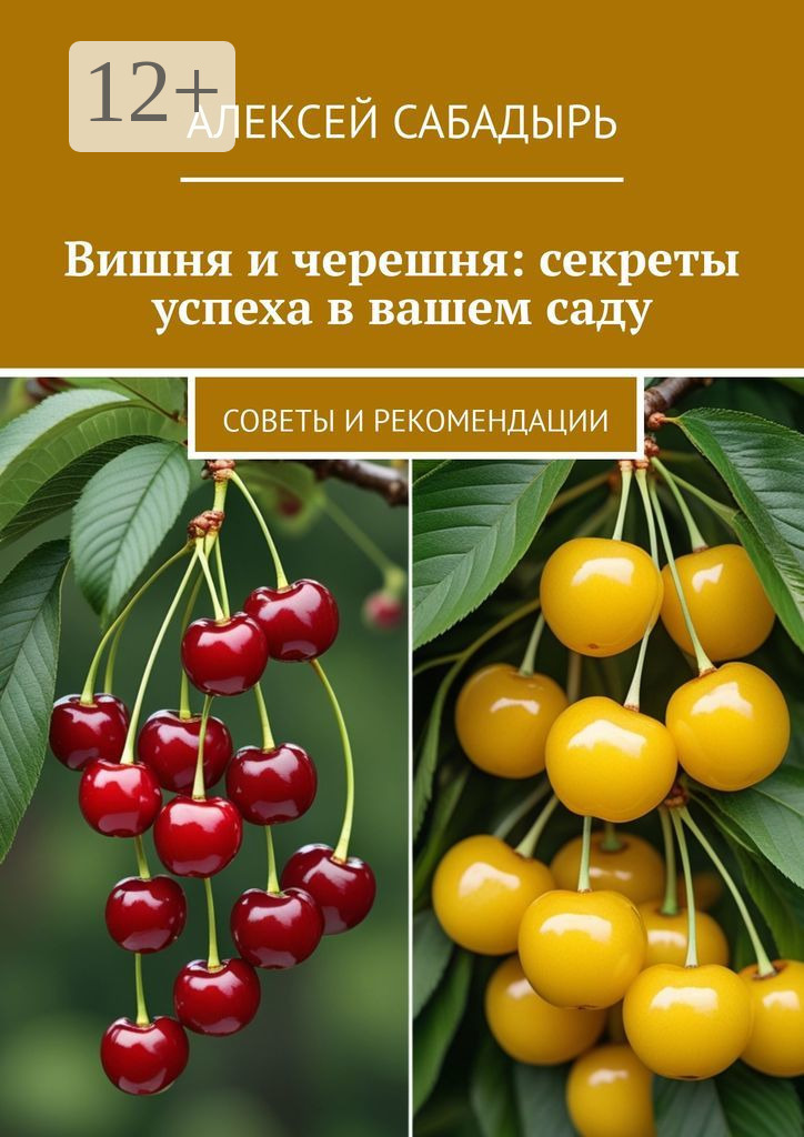 Обложка книги «Вишня и черешня: секреты успеха в вашем саду. Советы и рекомендации»