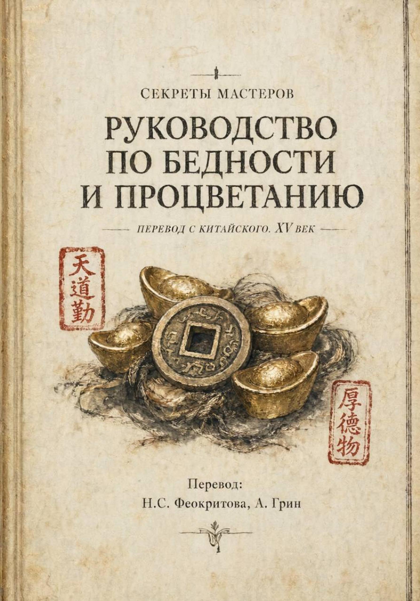 Обложка книги «Руководство по бедности и процветанию»