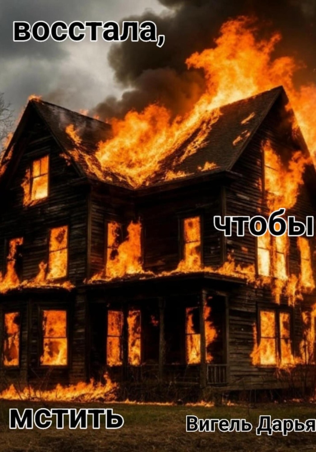 Обложка книги «Восстала, чтобы мстить»