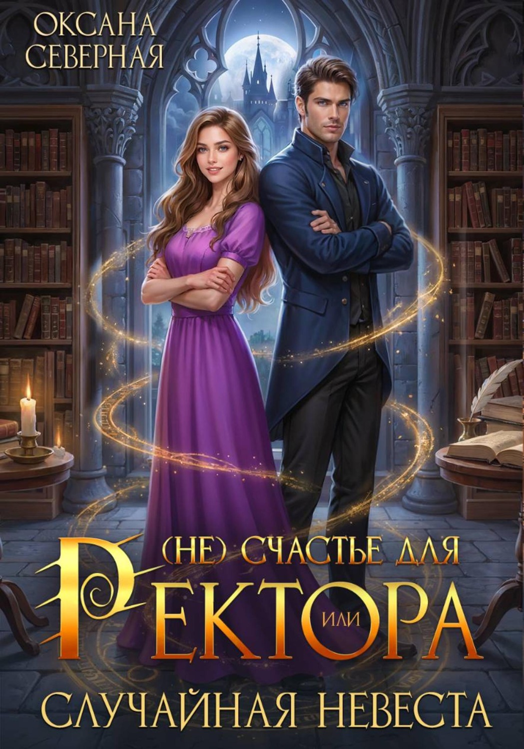 Обложка книги «(Не)счастье для ректора, или случайная невеста»