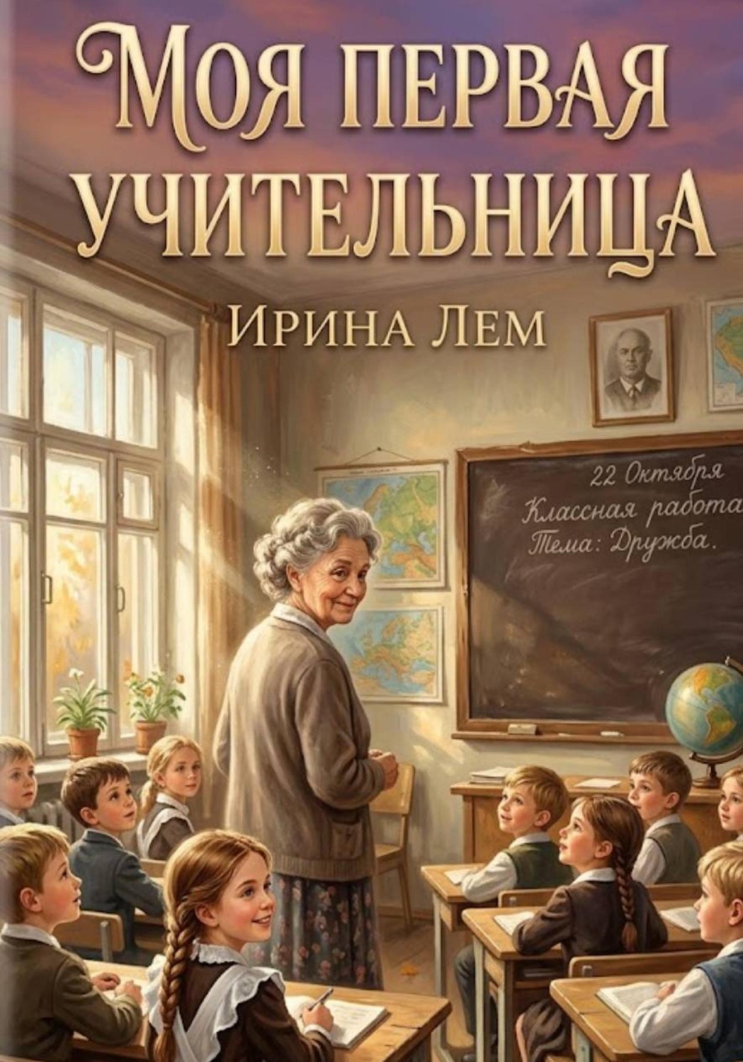Обложка книги «Моя первая учительница»