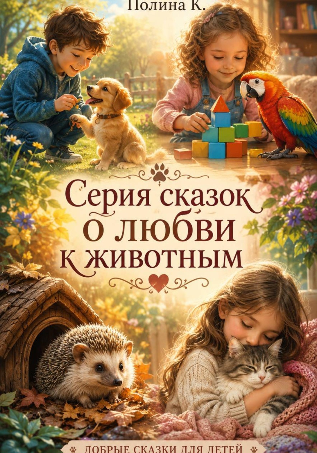 Обложка книги «Серия сказок про любовь к животным»