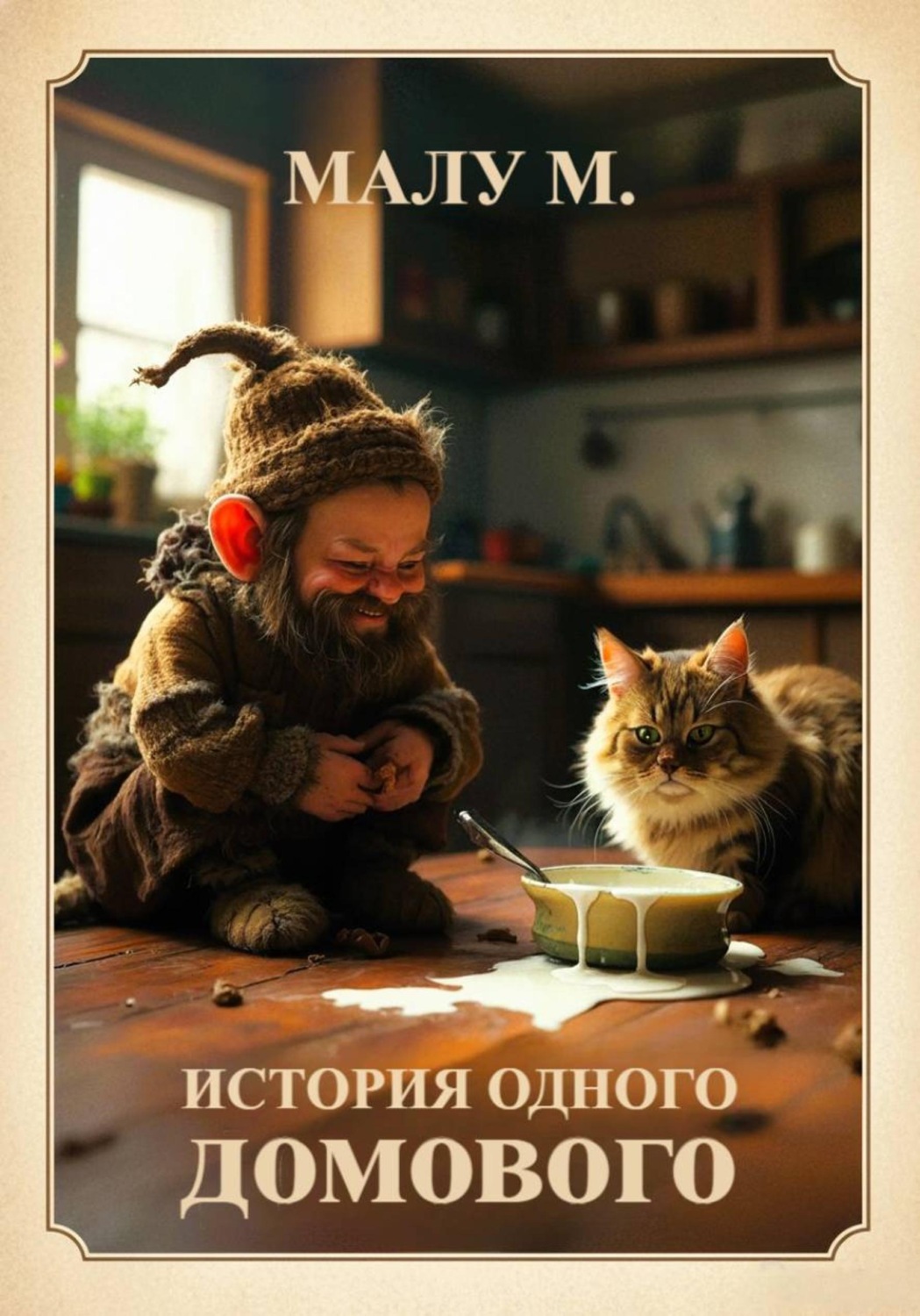 Обложка книги «История одного домового»