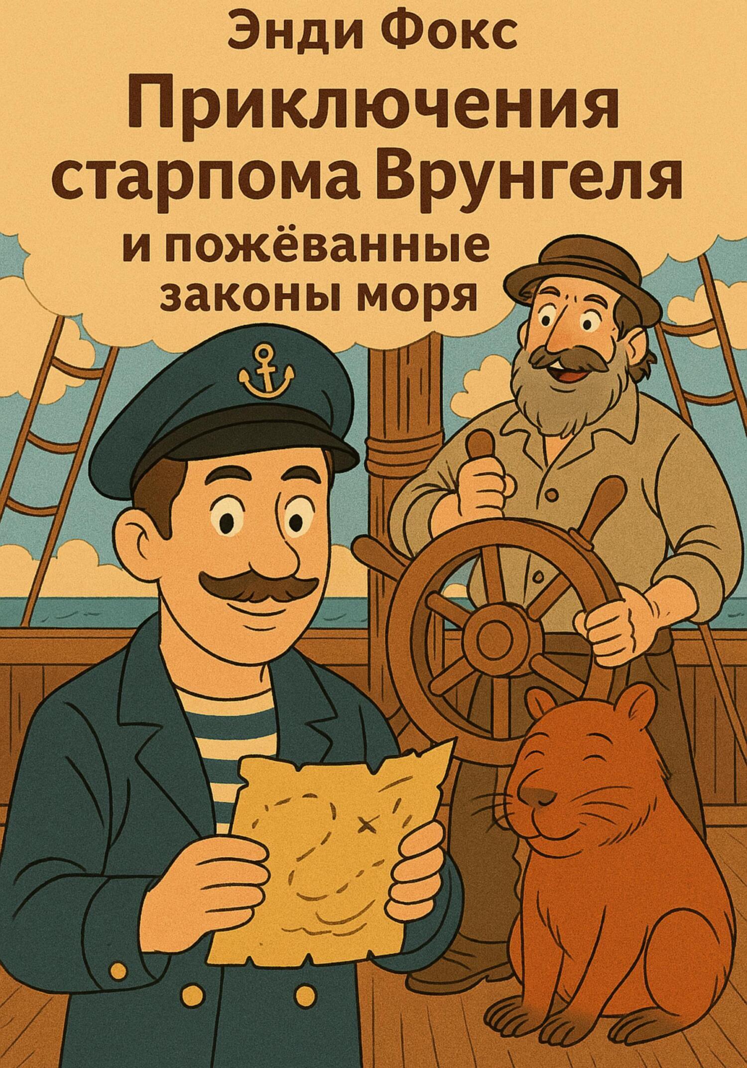 Обложка книги «Приключения старпома Врунгеля и пожёванные законы моря»