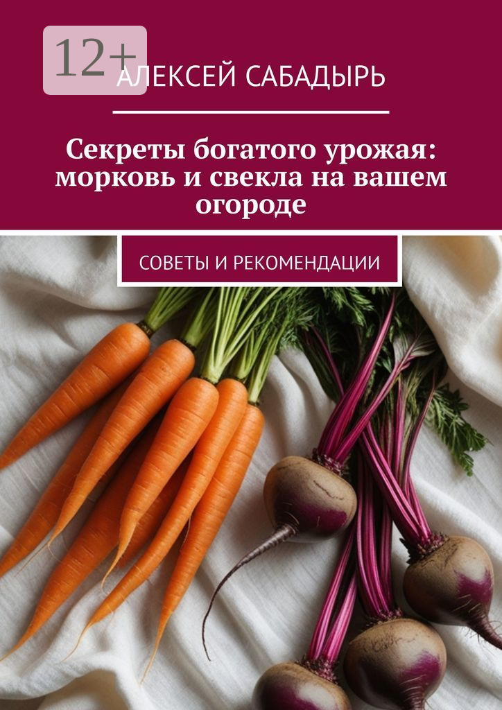 Обложка книги «Секреты богатого урожая: морковь и свекла на вашем огороде. Советы и рекомендации»