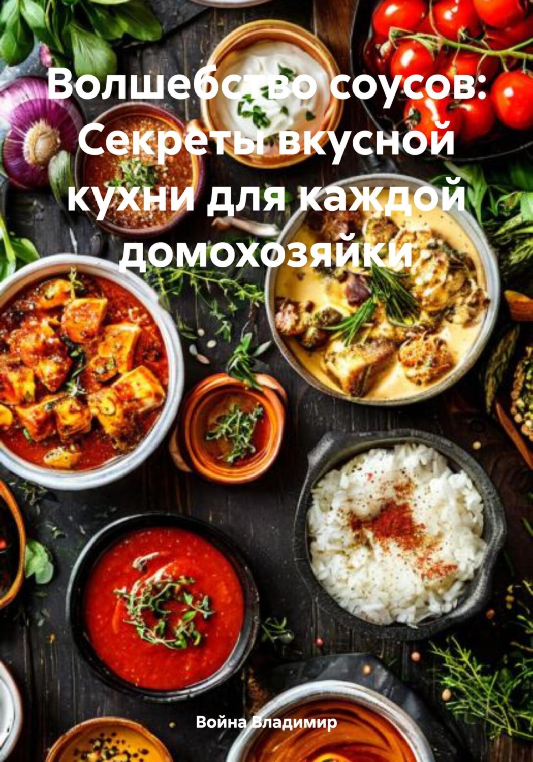 Обложка книги «Волшебство соусов: Секреты вкусной кухни для каждой домохозяйки»