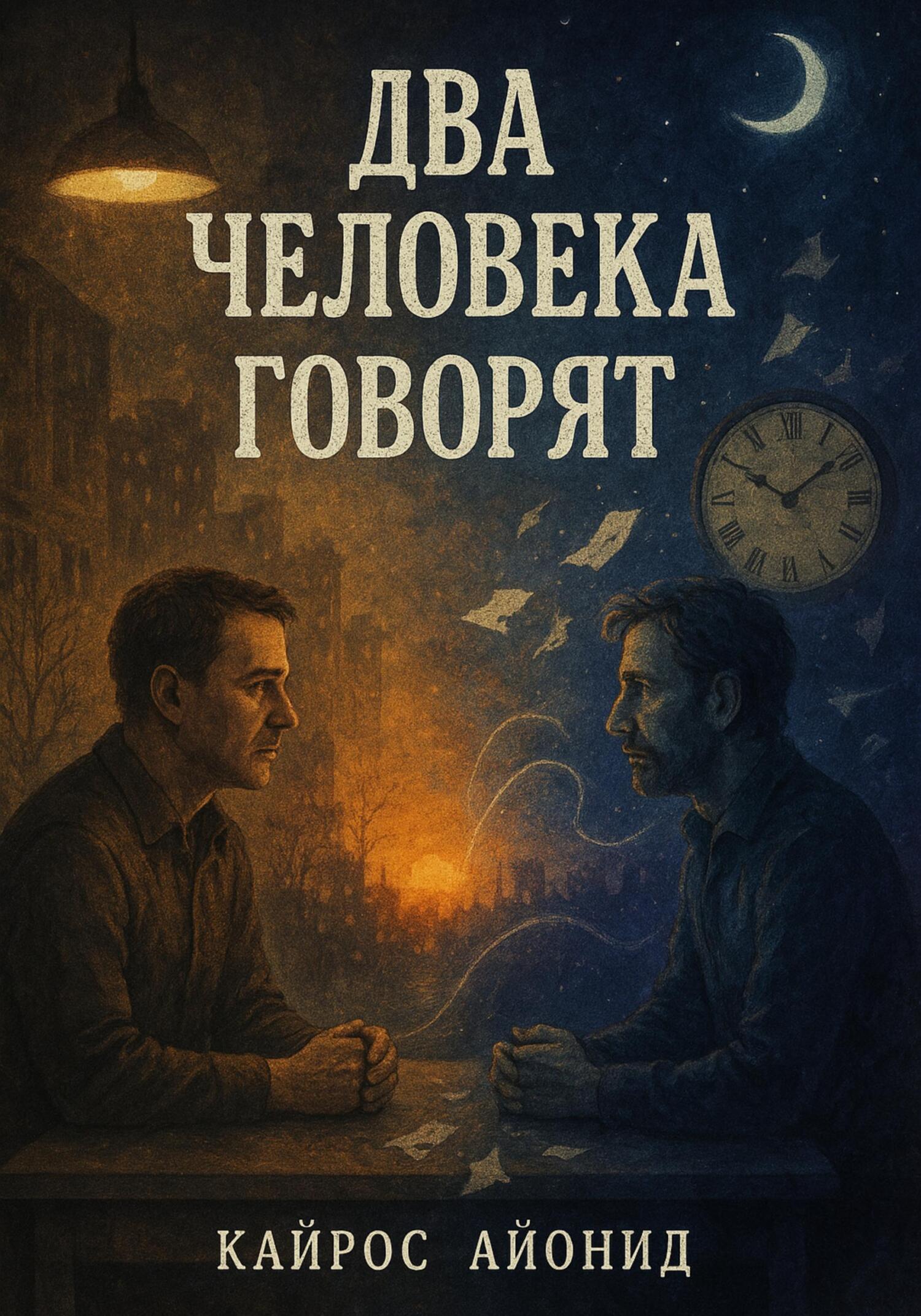 Обложка книги «Два человека говорят»