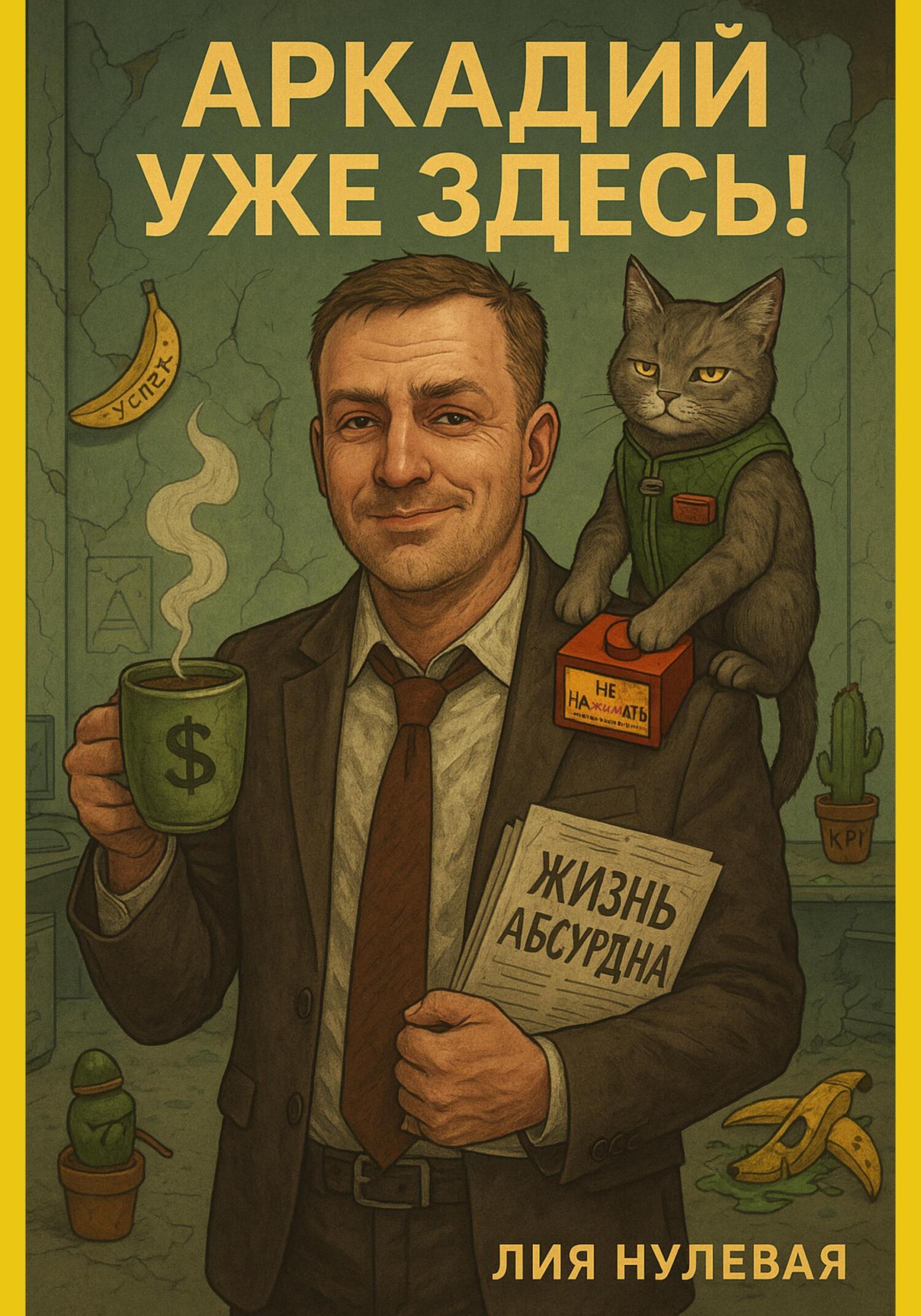 Обложка книги «Аркадий уже здесь!»