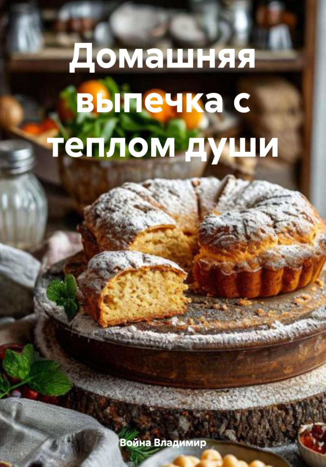 Обложка книги «Домашняя выпечка с теплом души»