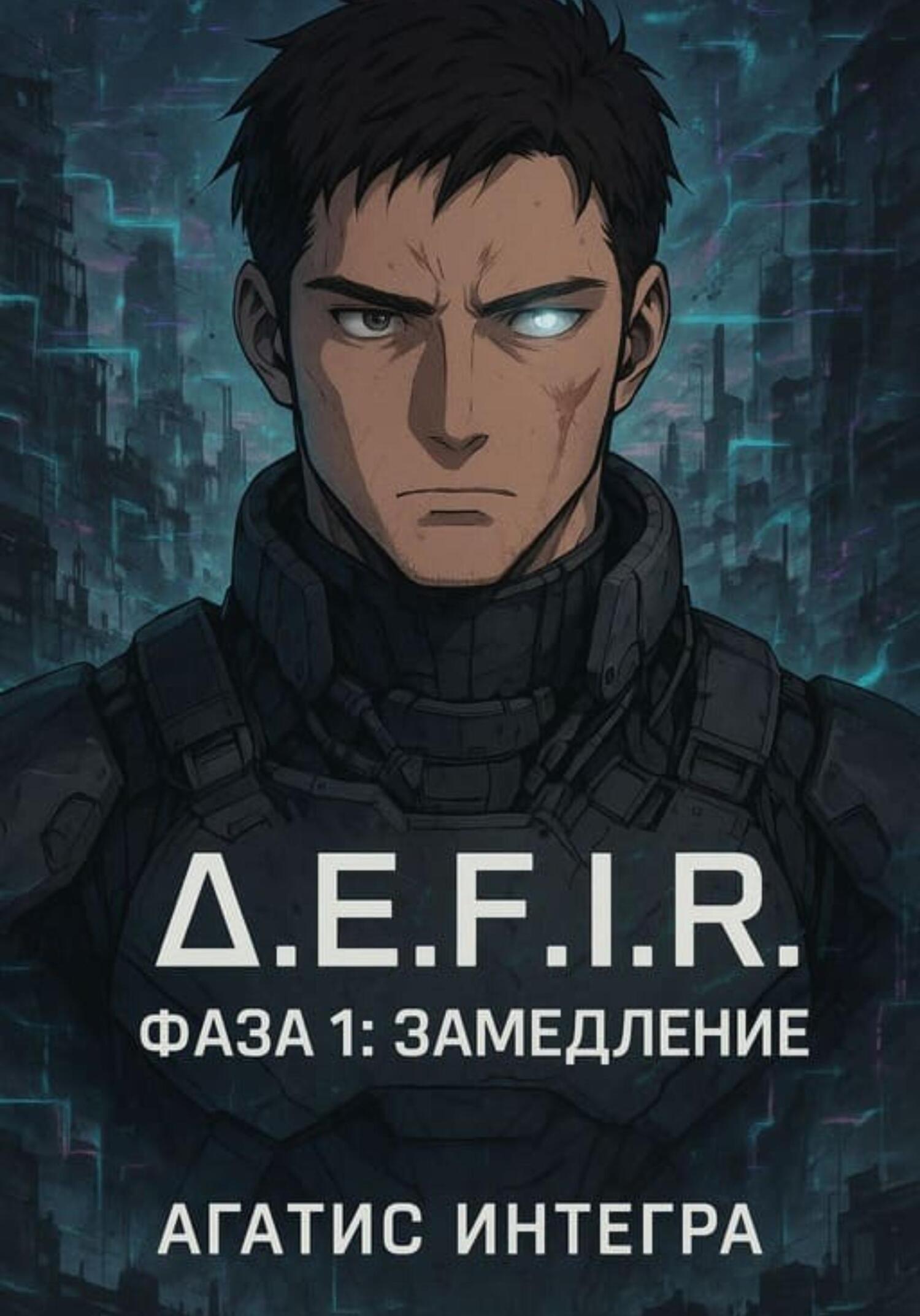 Обложка книги «Δ.E.F.I.R. Фаза 1: Замедление»