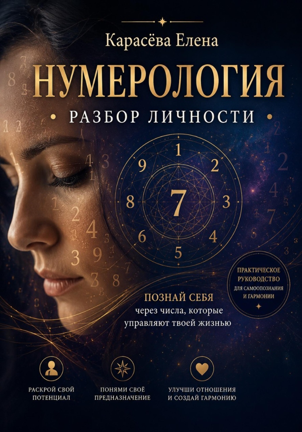 Обложка книги «Нумерология. Разбор личности»