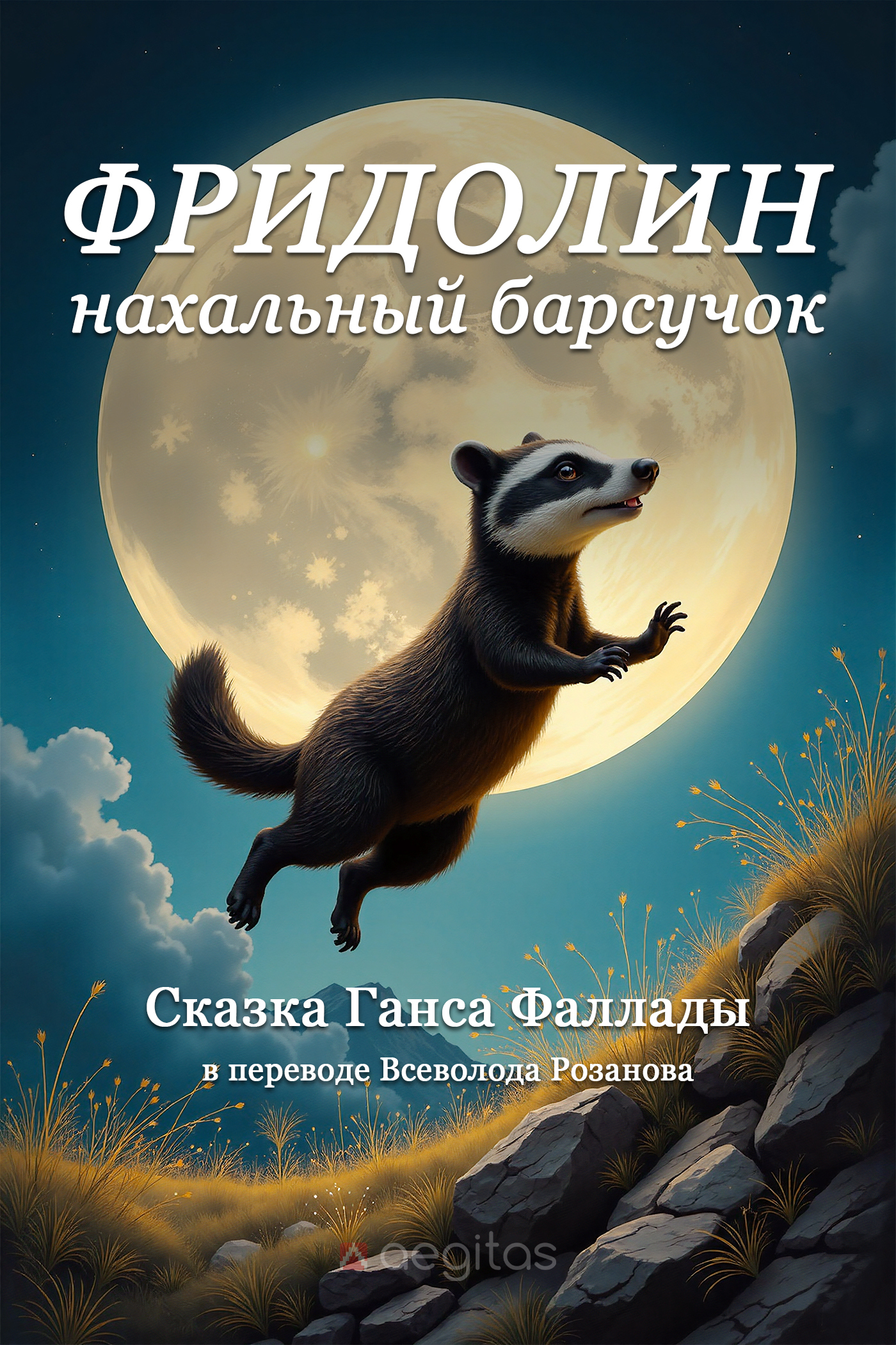 Обложка книги «Фридолин, нахальный барсучок»