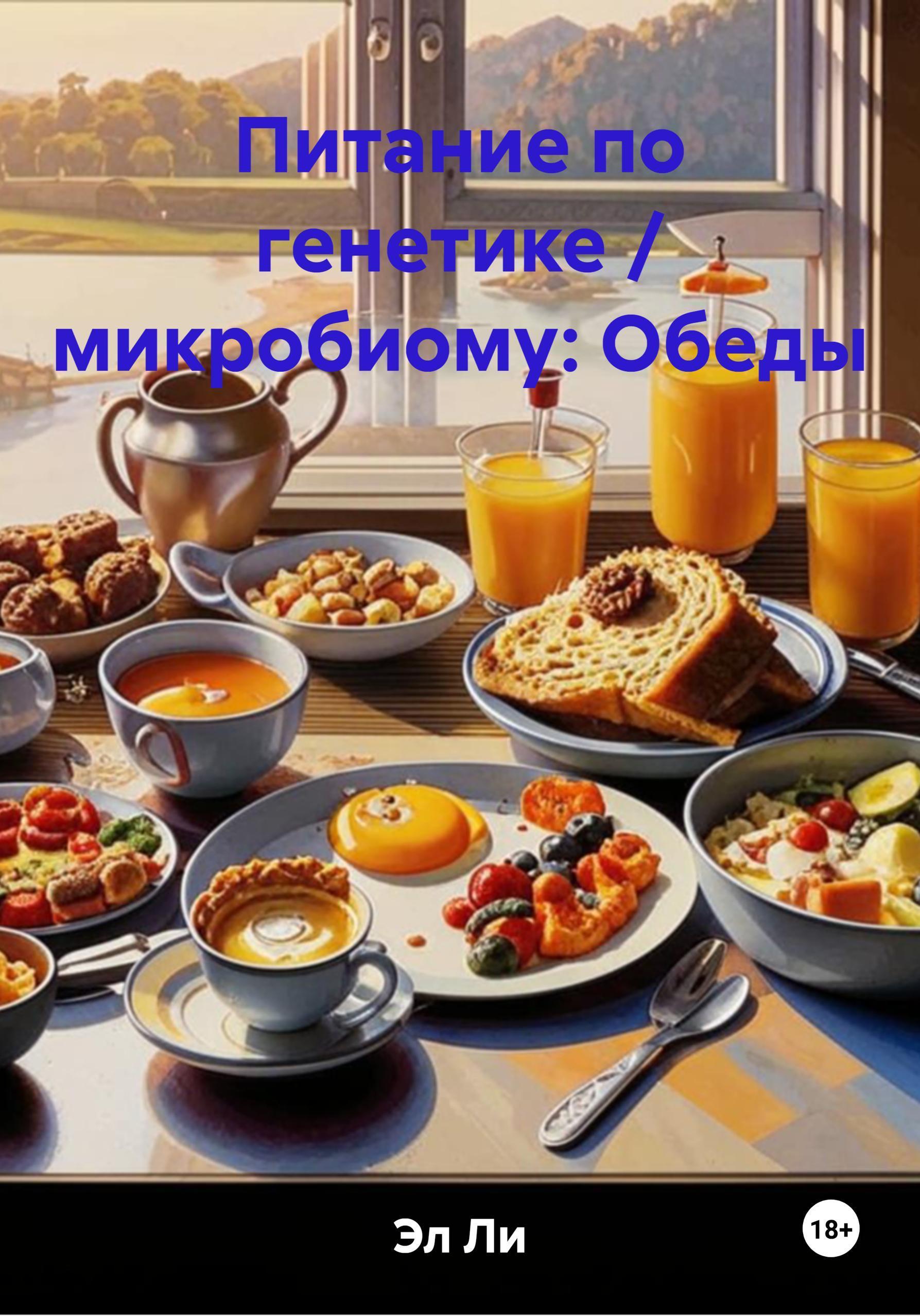 Обложка книги «Питание по генетике / микробиому: Обеды»