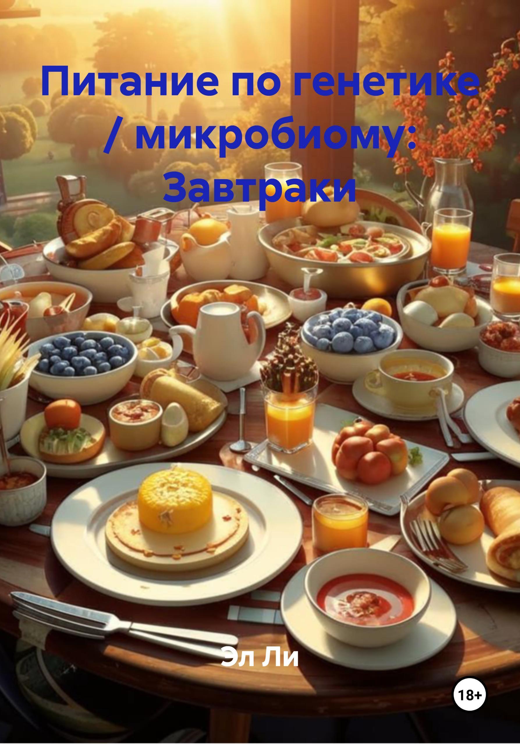 Обложка книги «Питание по генетике / микробиому: Завтраки»