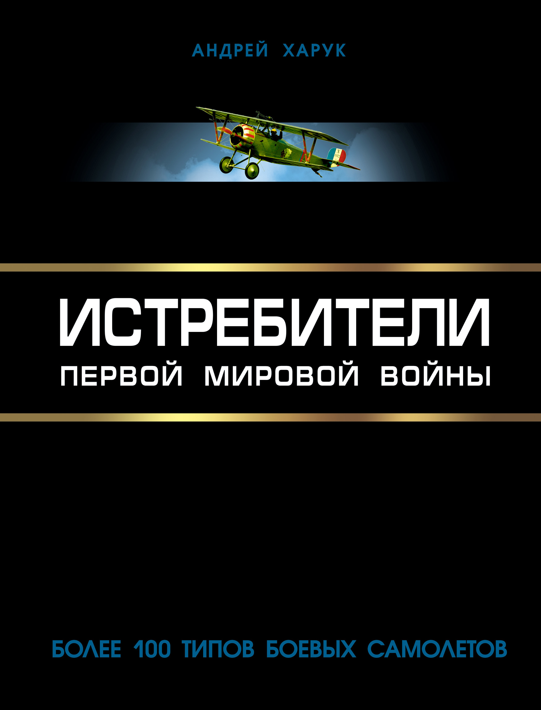 Обложка книги «Истребители Первой Мировой. Более 100 типов боевых самолетов»