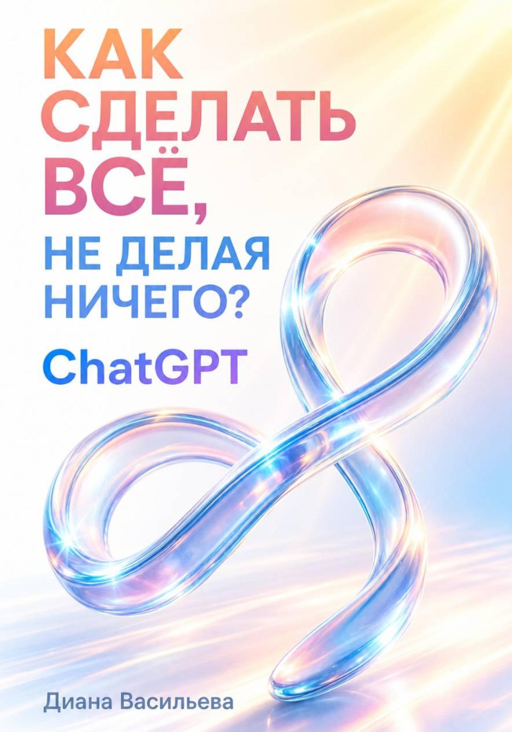 Обложка книги «Как сделать всё, не делая ничего? ChatGPT»