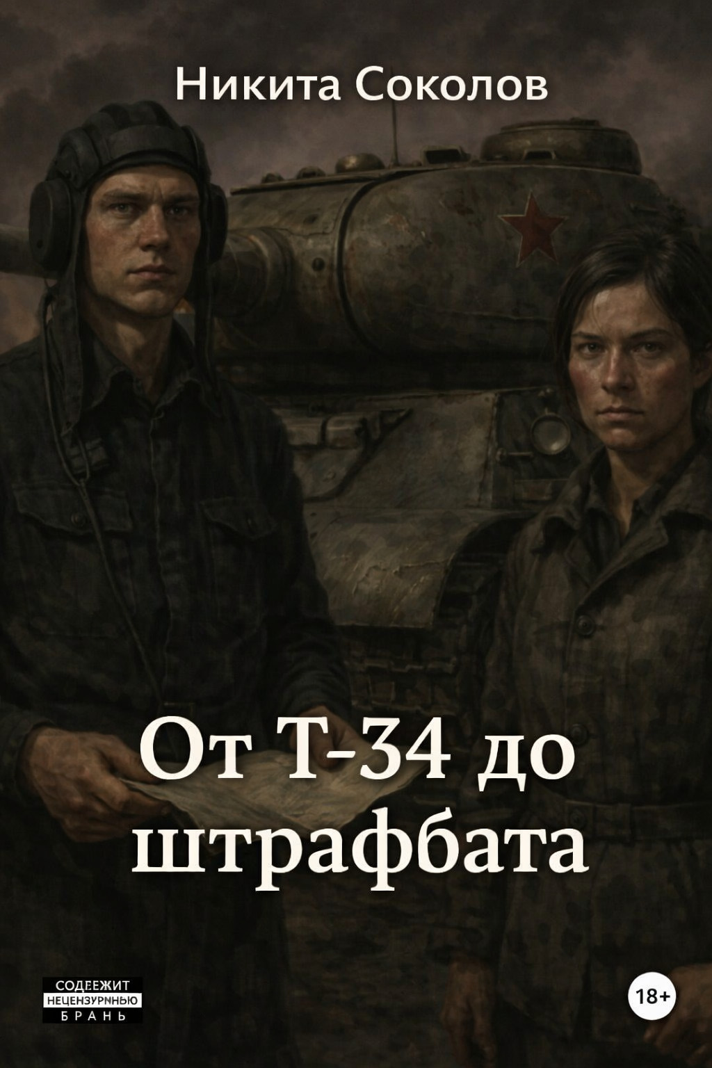 Обложка книги «От Т-34 до штрафбата»