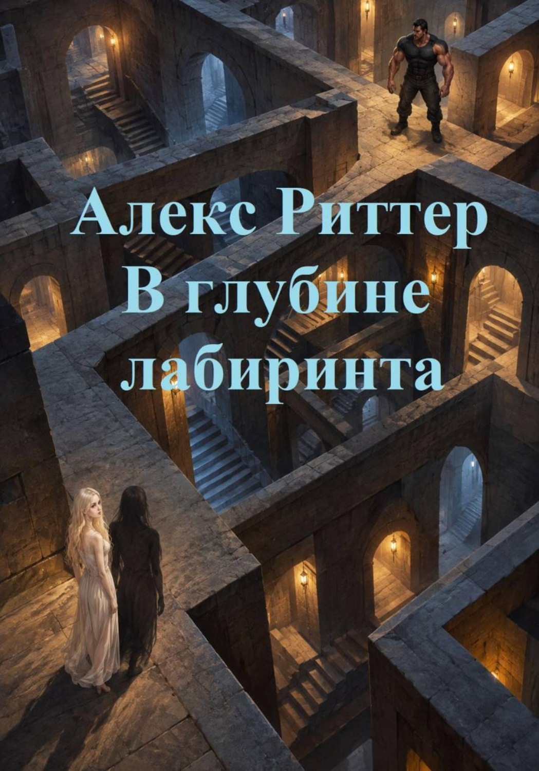 Обложка книги «В глубине лабиринта»