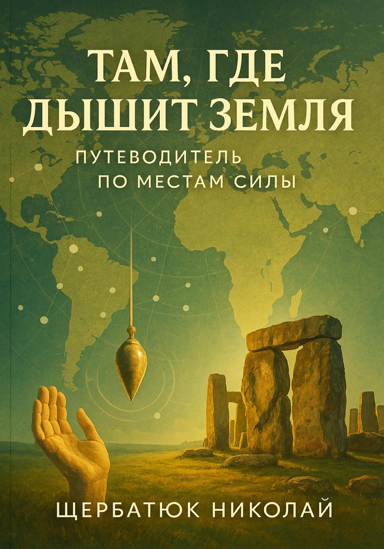 Обложка книги «Там, где дышит земля. Путеводитель по местам силы»