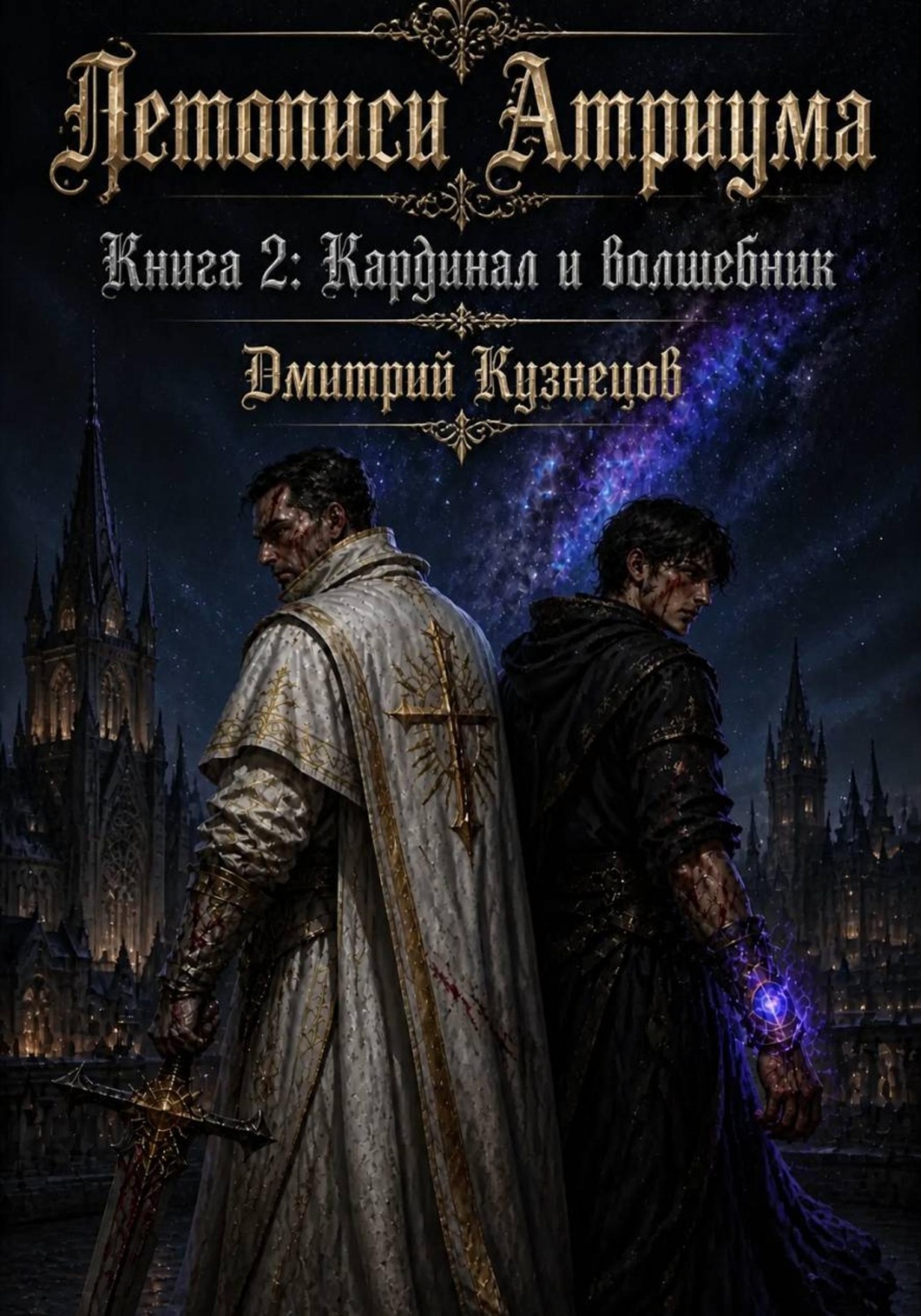 Обложка книги «Летописи Атриума 2: Кардинал и волшебник»
