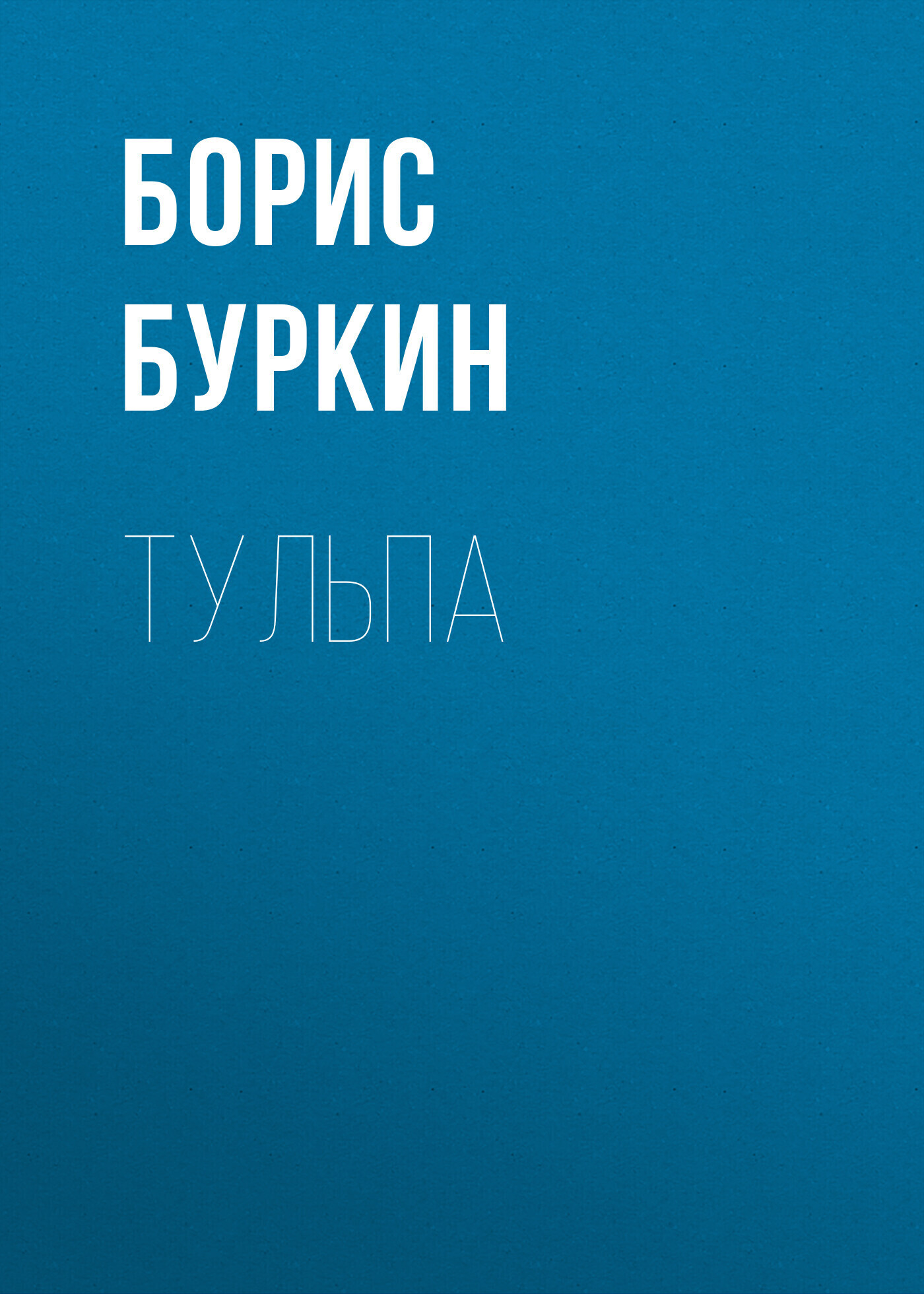 Обложка книги «Тульпа»