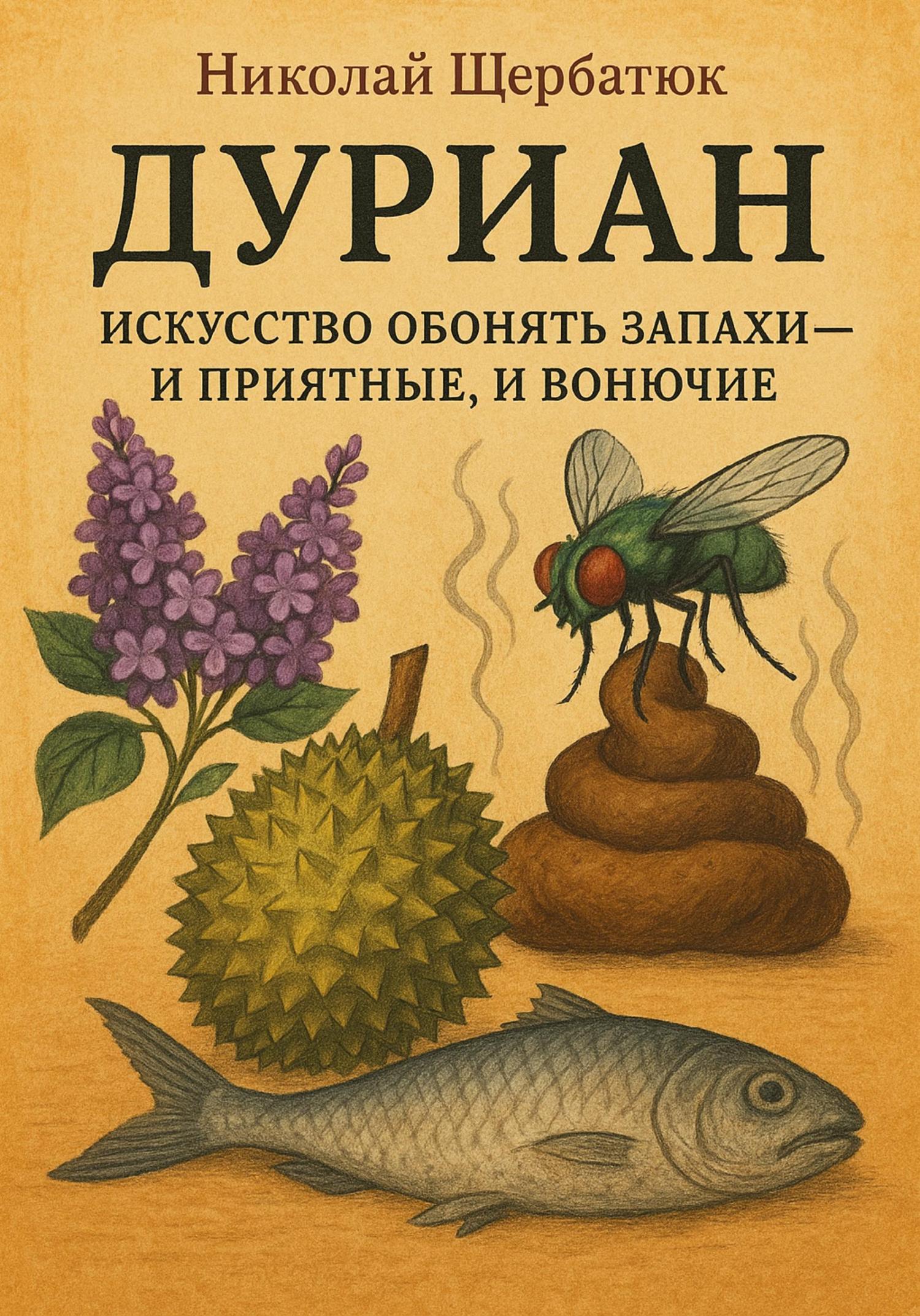 Обложка книги «ДУРИАН: Искусство обонять запахи – и приятные, и вонючие»